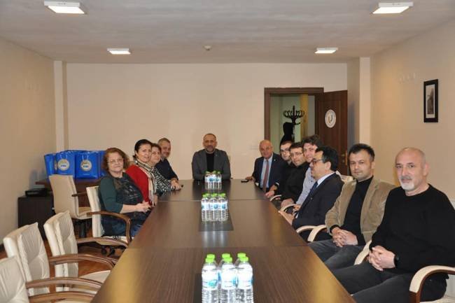 Zonguldak Ticaret Ve Sanayi Odası Yönetim Kurulu Başkanı Metin Demir, Ztso Personelinin Yeni Yılını Kutladı