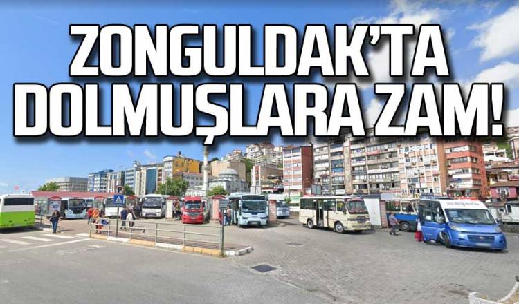 Zonguldak'ta Dolmuş Ücretlerine Zam Geldi