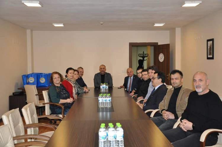 Zonguldak Ticaret Ve Sanayi Odası Yönetim Kurulu Başkanı Metin Demir, Ztso Personelinin Yeni Yılını Kutladı