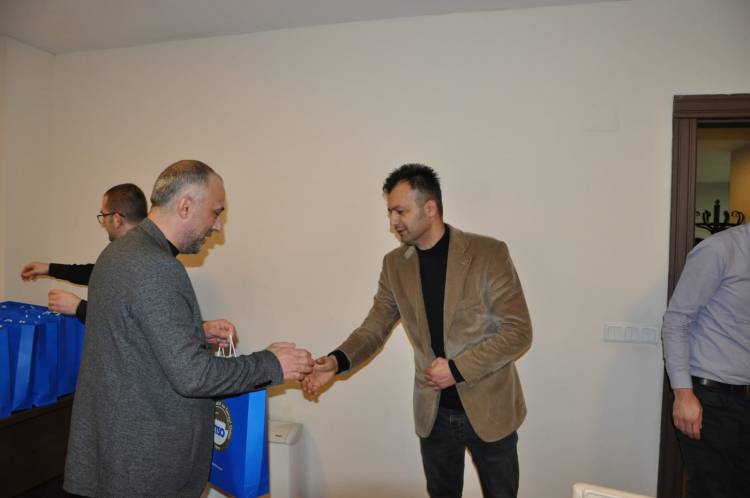 Zonguldak Ticaret Ve Sanayi Odası Yönetim Kurulu Başkanı Metin Demir, Ztso Personelinin Yeni Yılını Kutladı