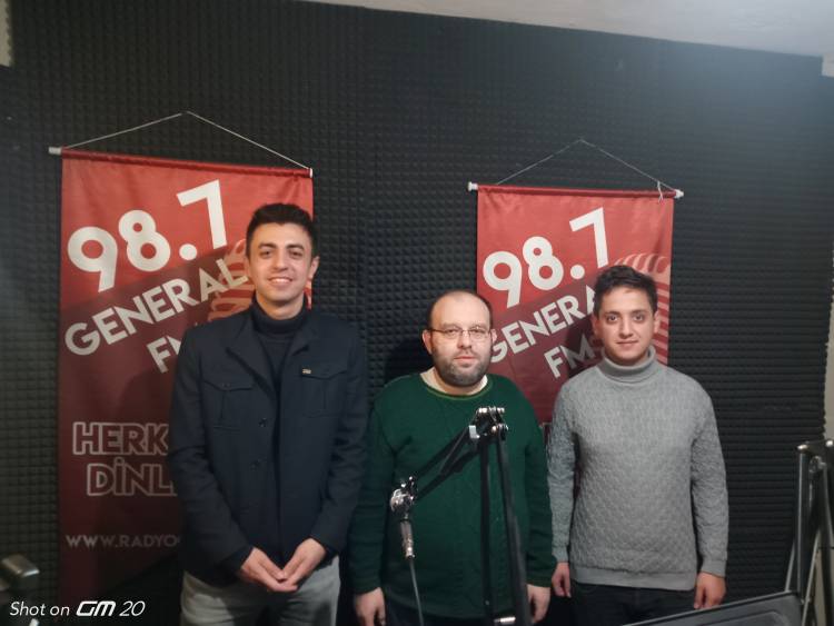 Eğitim Gücüsen Başkanı Radyo General'i Ziyaret Etti 
