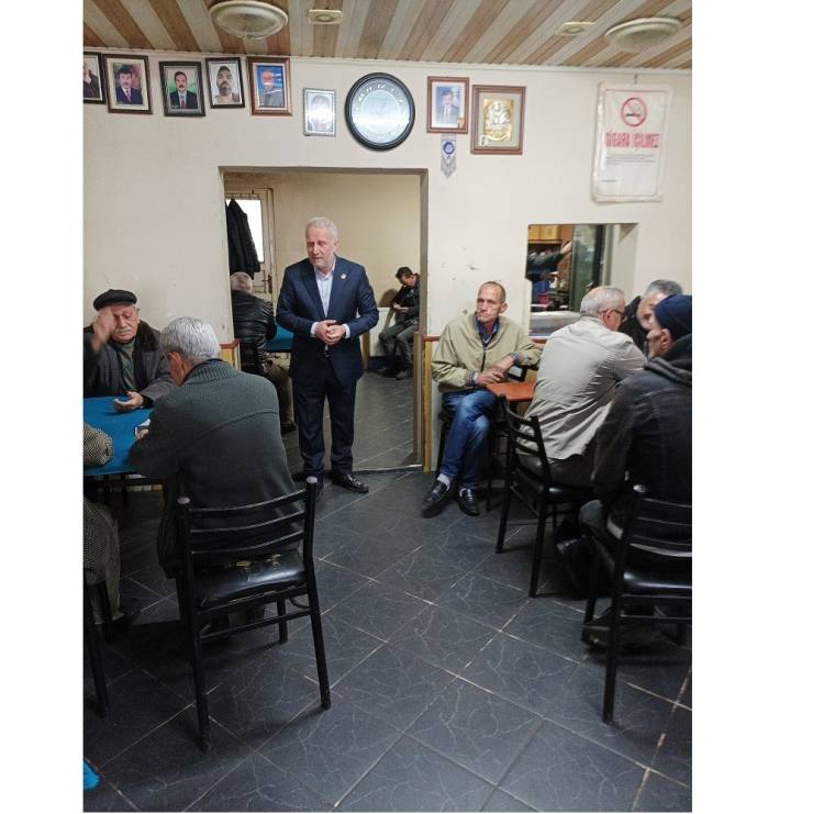 Yeniden Refah Partisinden Çaycuma Karapınar Beldesine Ziyaret